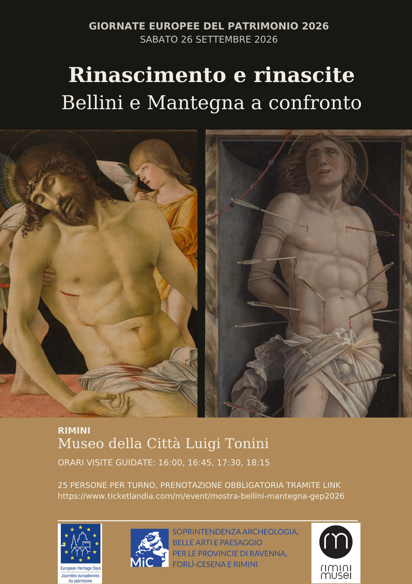 Rinascimento e rinascite. Bellini e Mantegna a confronto